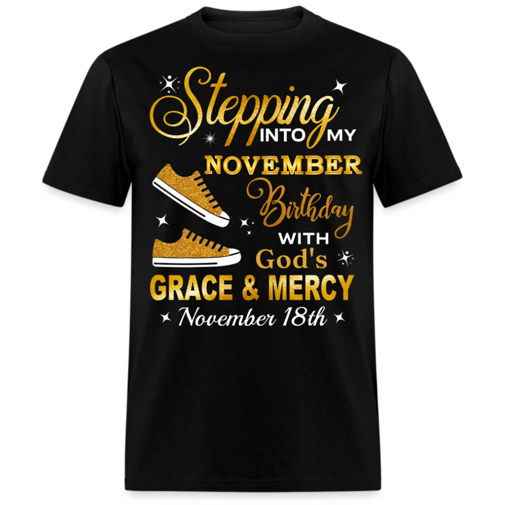 18TH NOVEMBER GOD'S GRACE UNISEX SHIRT
