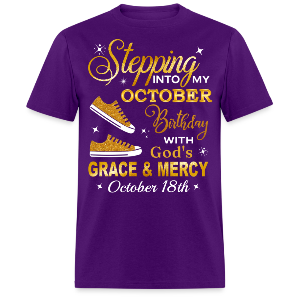 18TH OCTOBER GOD'S GRACE UNISEX SHIRT