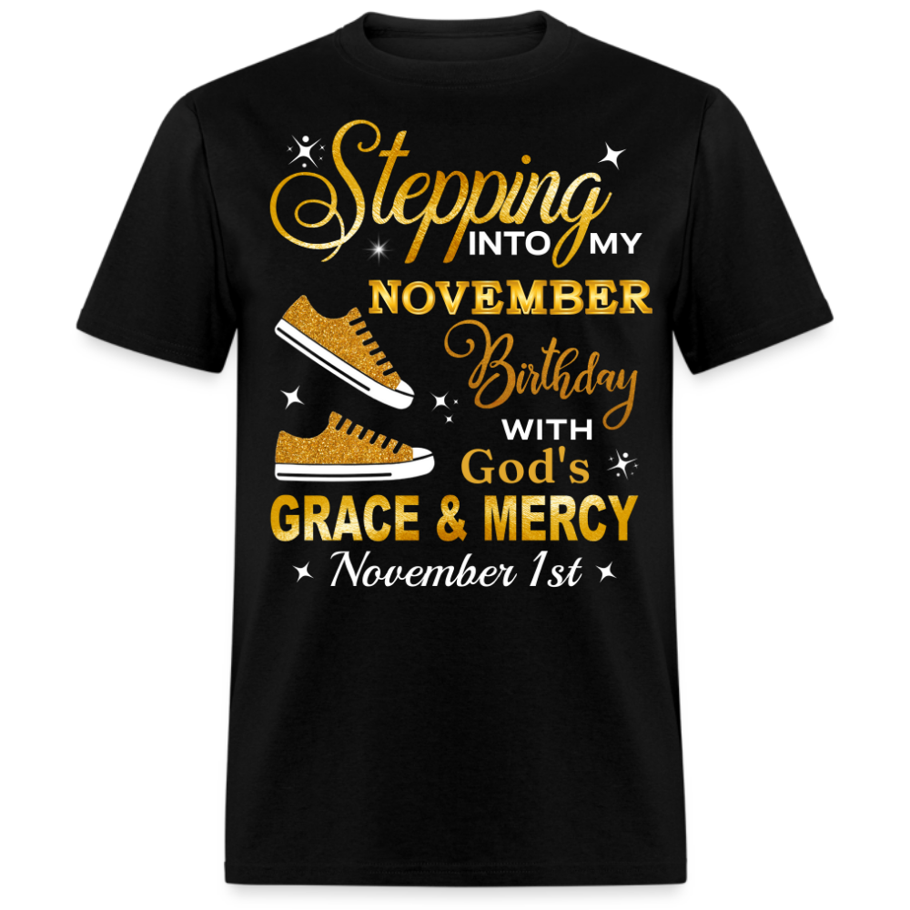1ST NOVEMBER GOD'S GRACE UNISEX SHIRT