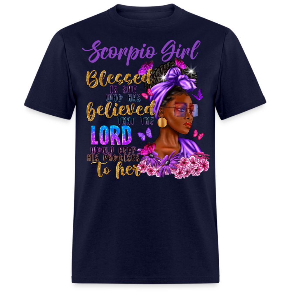 SCORPIO GIRL BLESSED UNISEX SHIRT