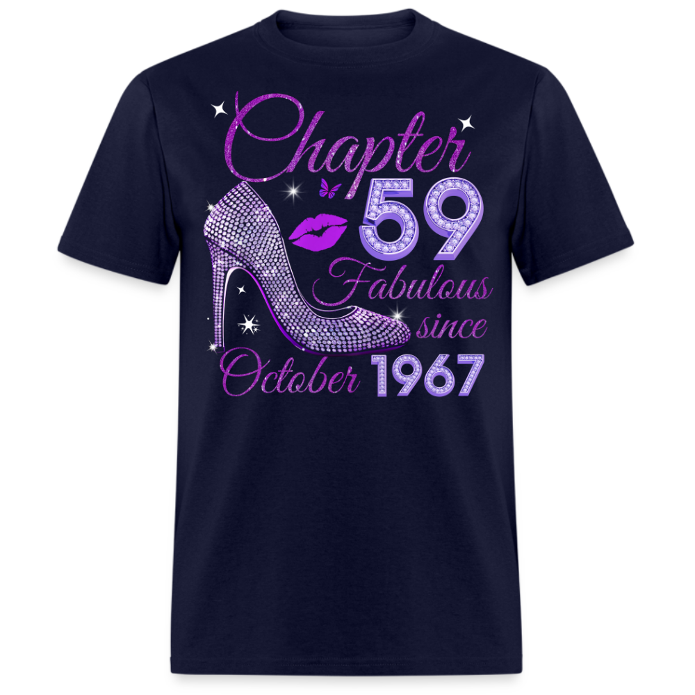 CHAPTER 59 FABULOUS SINCE OCTOBER 1967 UNISEX SHIRT