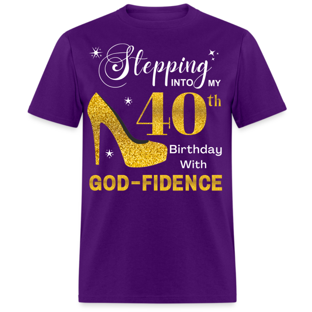 STEP 40 GODFIDENCE UNISEX SHIRT