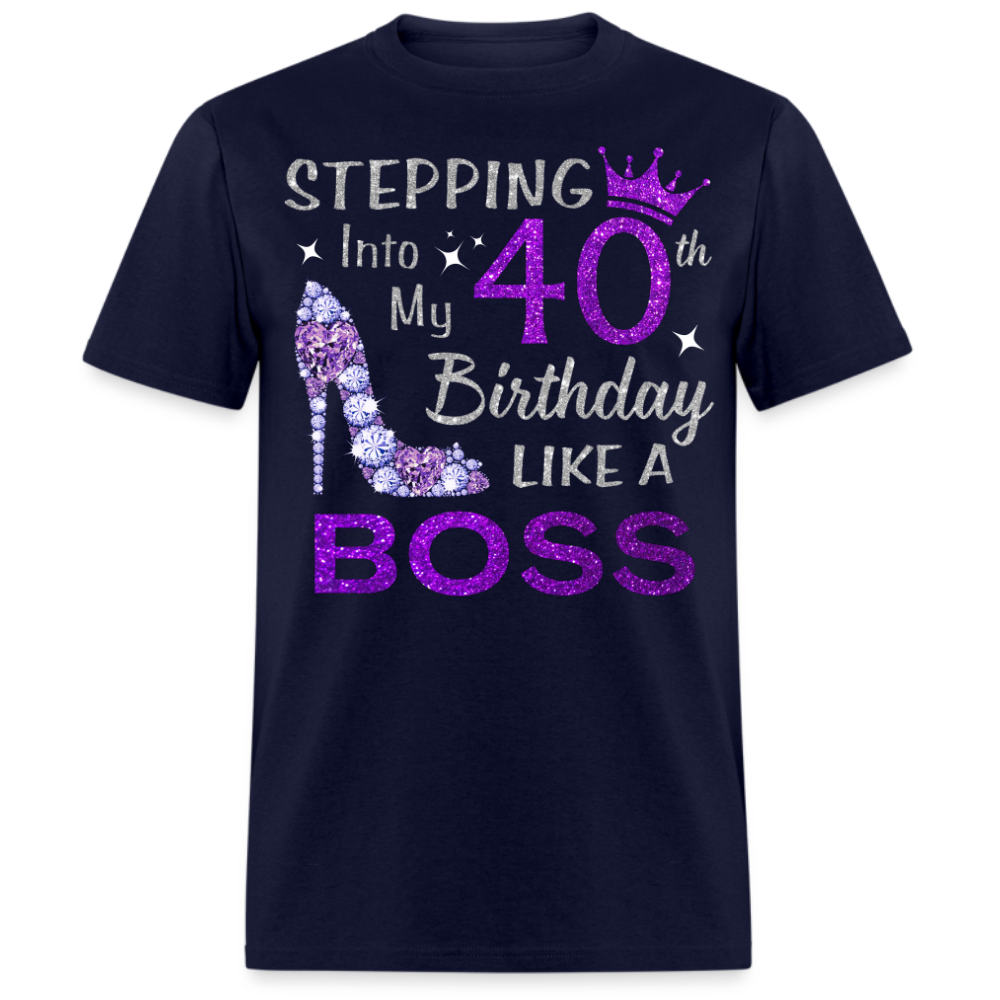 40TH BIRTHDAY BOSS UNISEX SHIRT