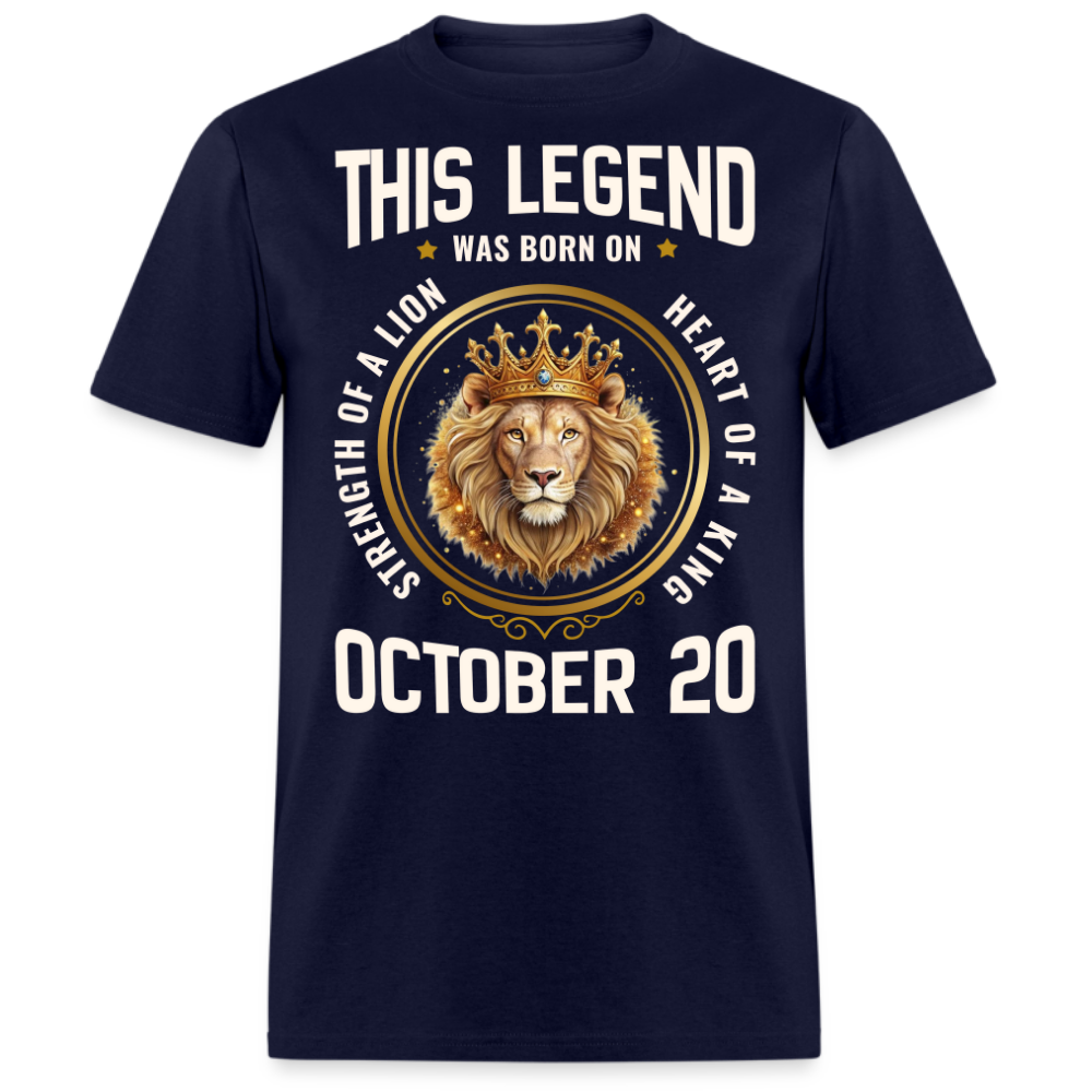 LEGEND OCTOBER 20 KING SHIRT