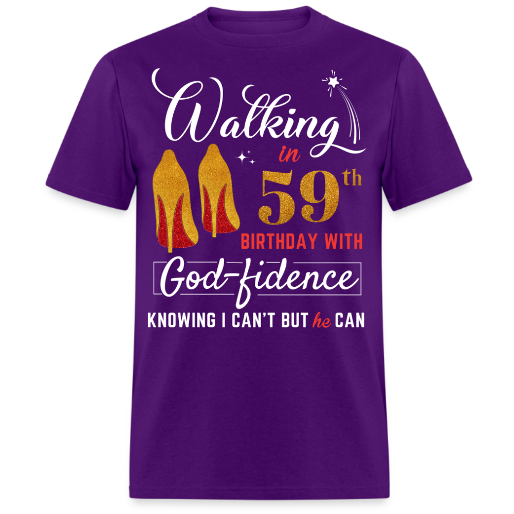 WALKING 59 GODFIDENCE UNISEX SHIRT
