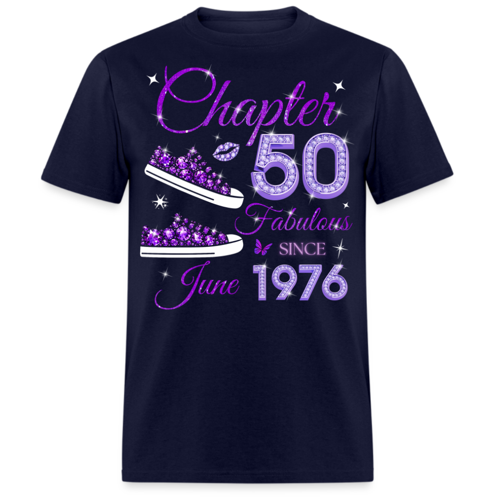 CHAPTER 50 FAB SINCE JUNE 1976 (SNEAKER) UNISEX SHIRT