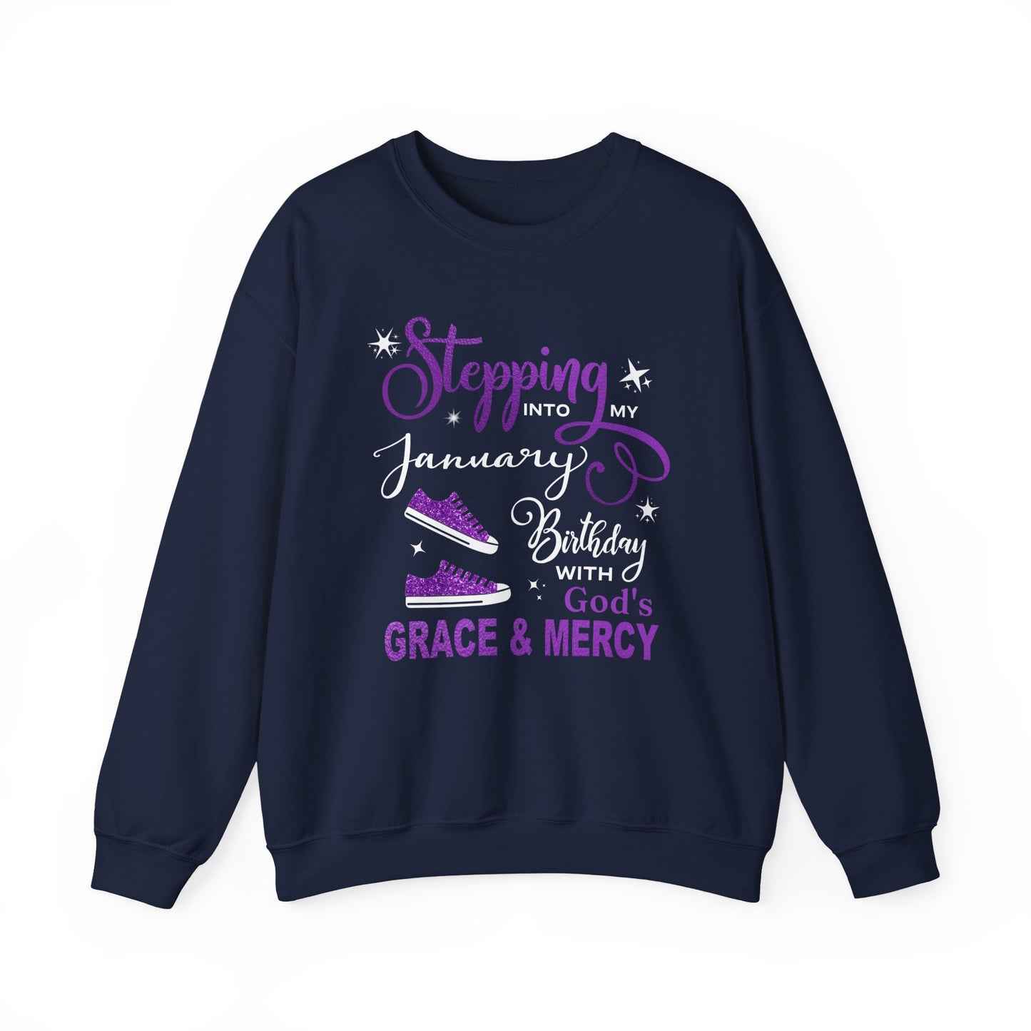 JANUARY GRACE & MERCY HEAVY BLEND UNISEX SWEATSHIRT