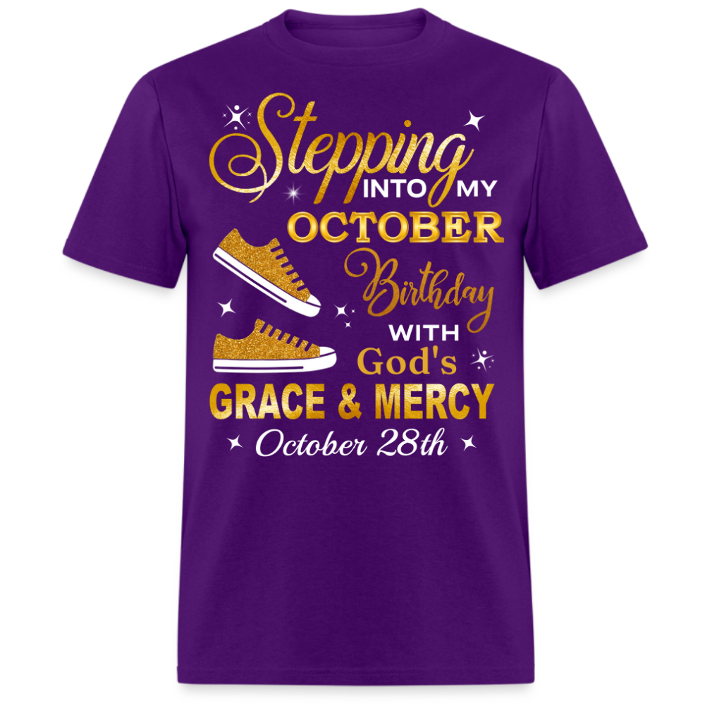 28TH OCTOBER GOD'S GRACE UNISEX SHIRT