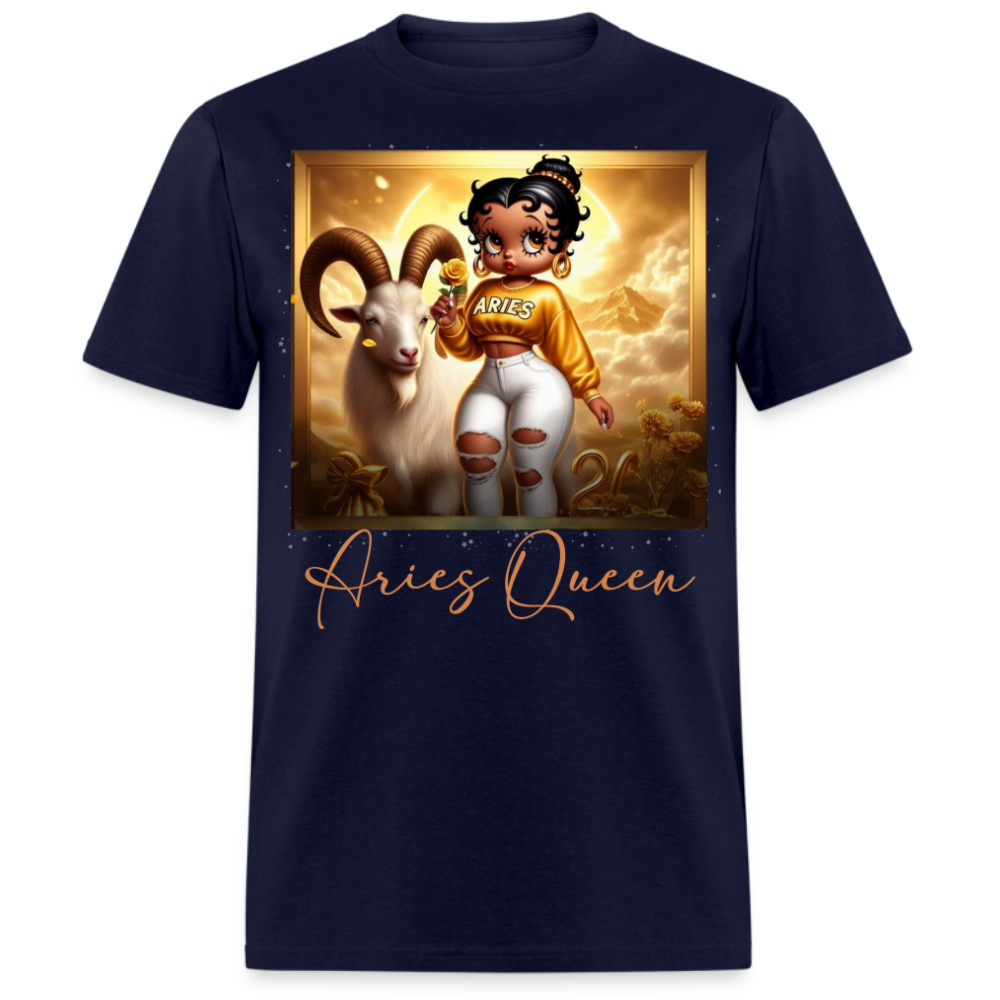 ARIES QUEEN SUNSIGN UNISEX SHIRT