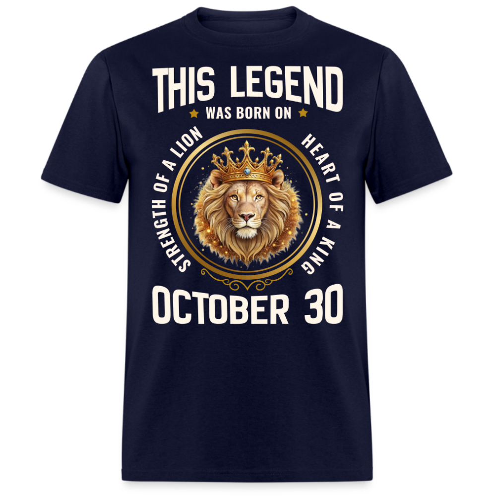 LEGEND OCTOBER 30 KING SHIRT