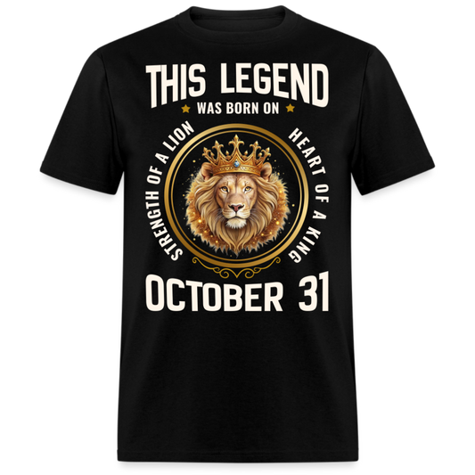 LEGEND OCTOBER 31 KING SHIRT