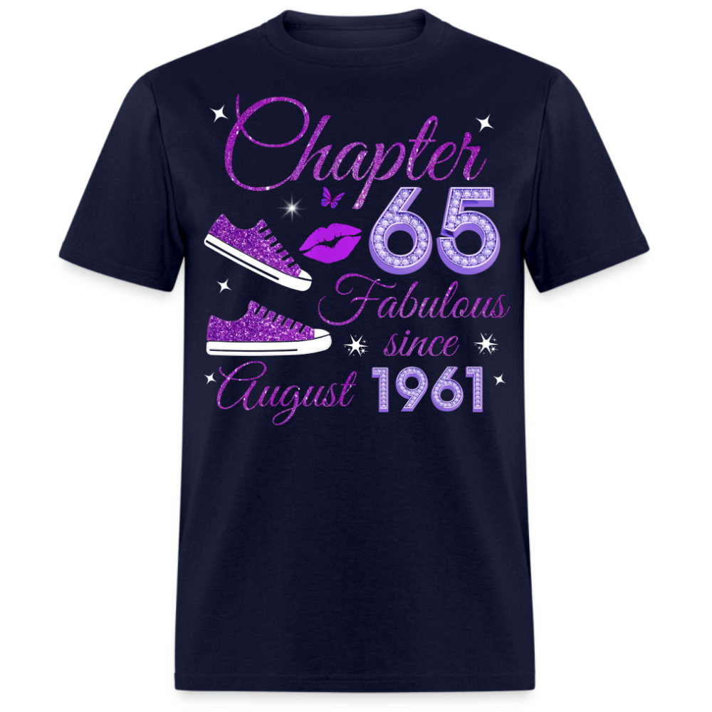 CHAPTER 65 FABULOUS SINCE AUGUST 1961 (SNEAKER) UNISEX SHIRT