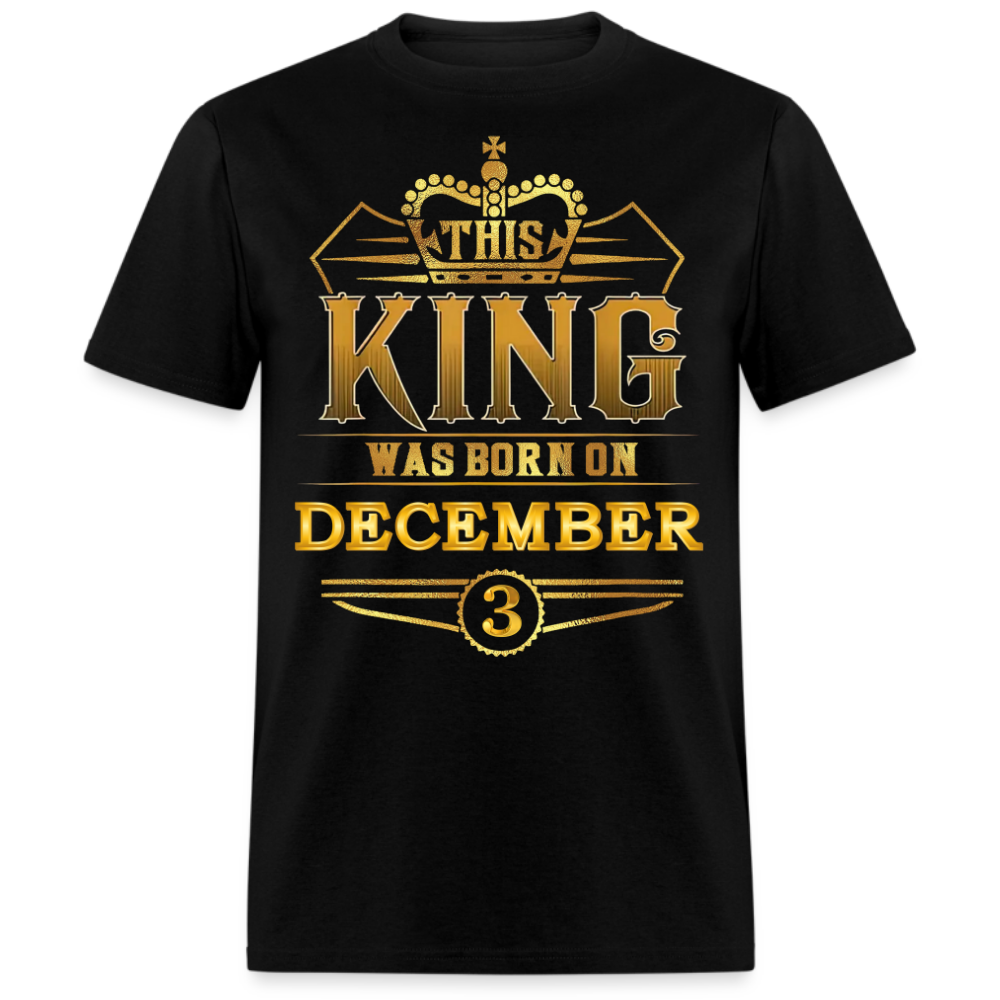 KING 3RD DECEMBER