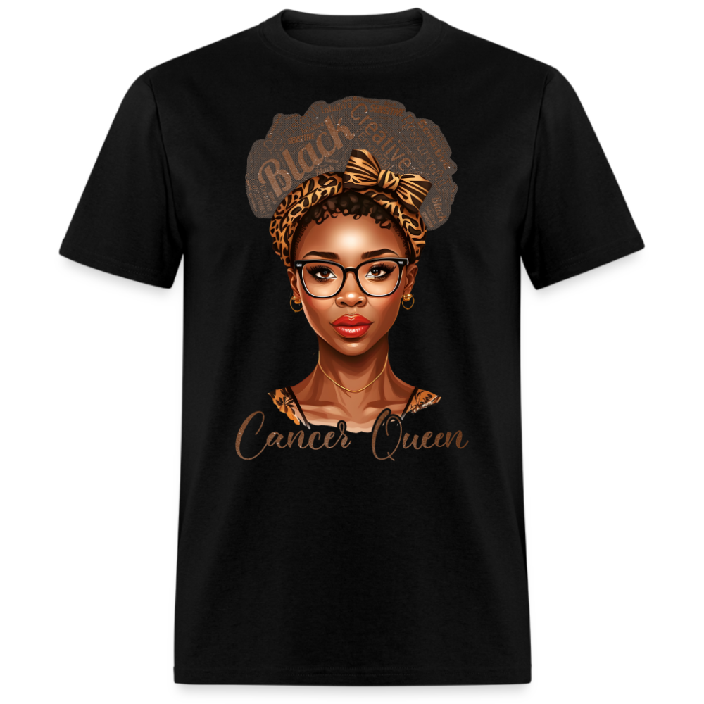 BLACK CANCER QUEEN UNISEX SHIRT