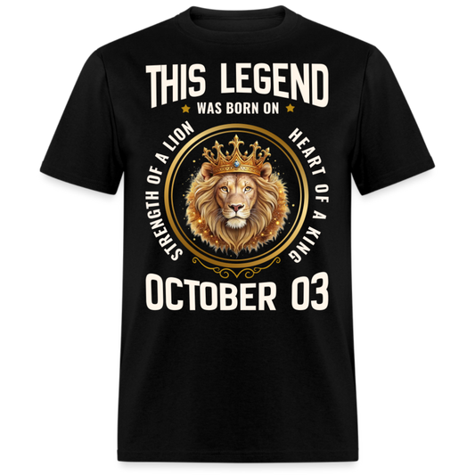 LEGEND OCTOBER 03 KING SHIRT