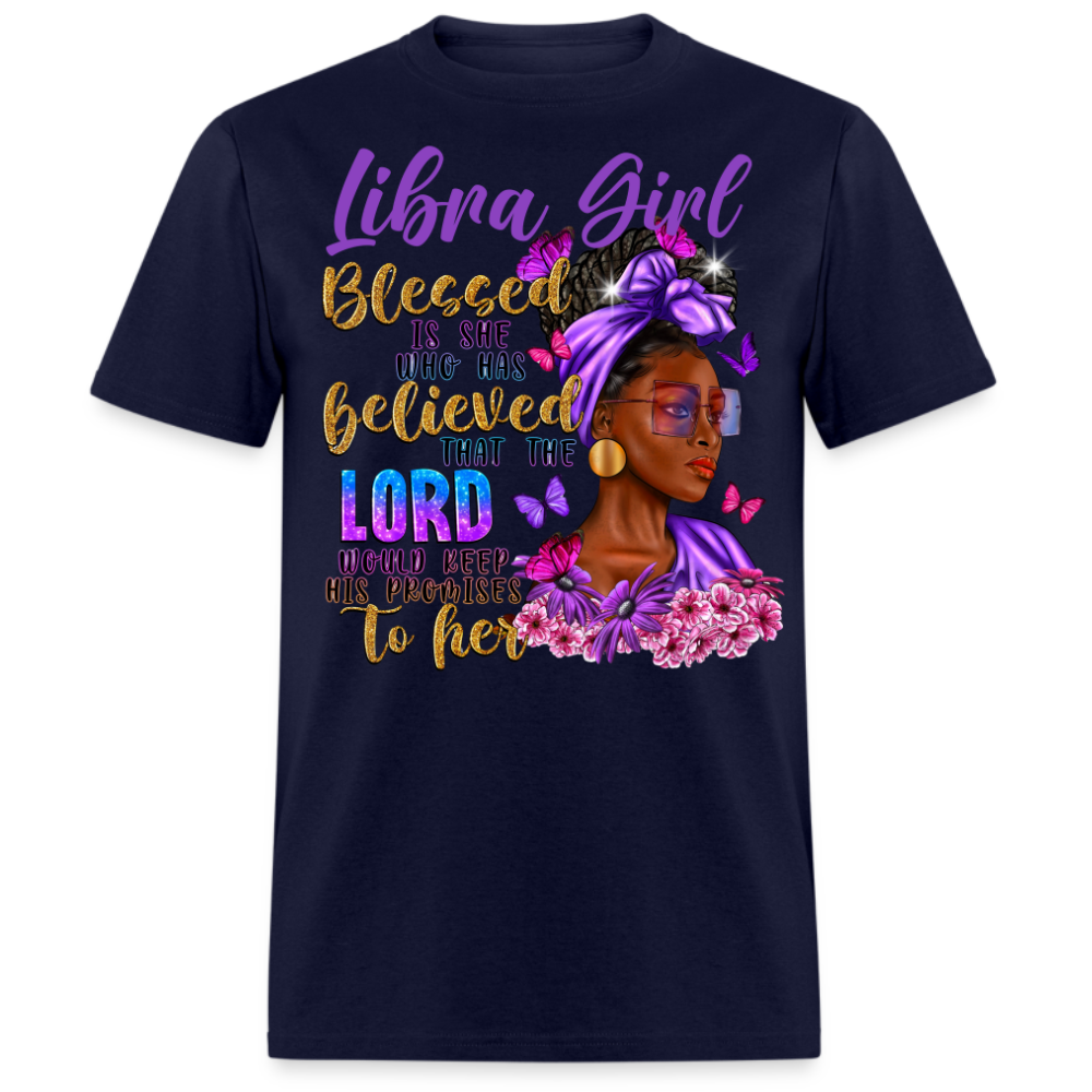 LIBRA GIRL BLESSED UNISEX SHIRT
