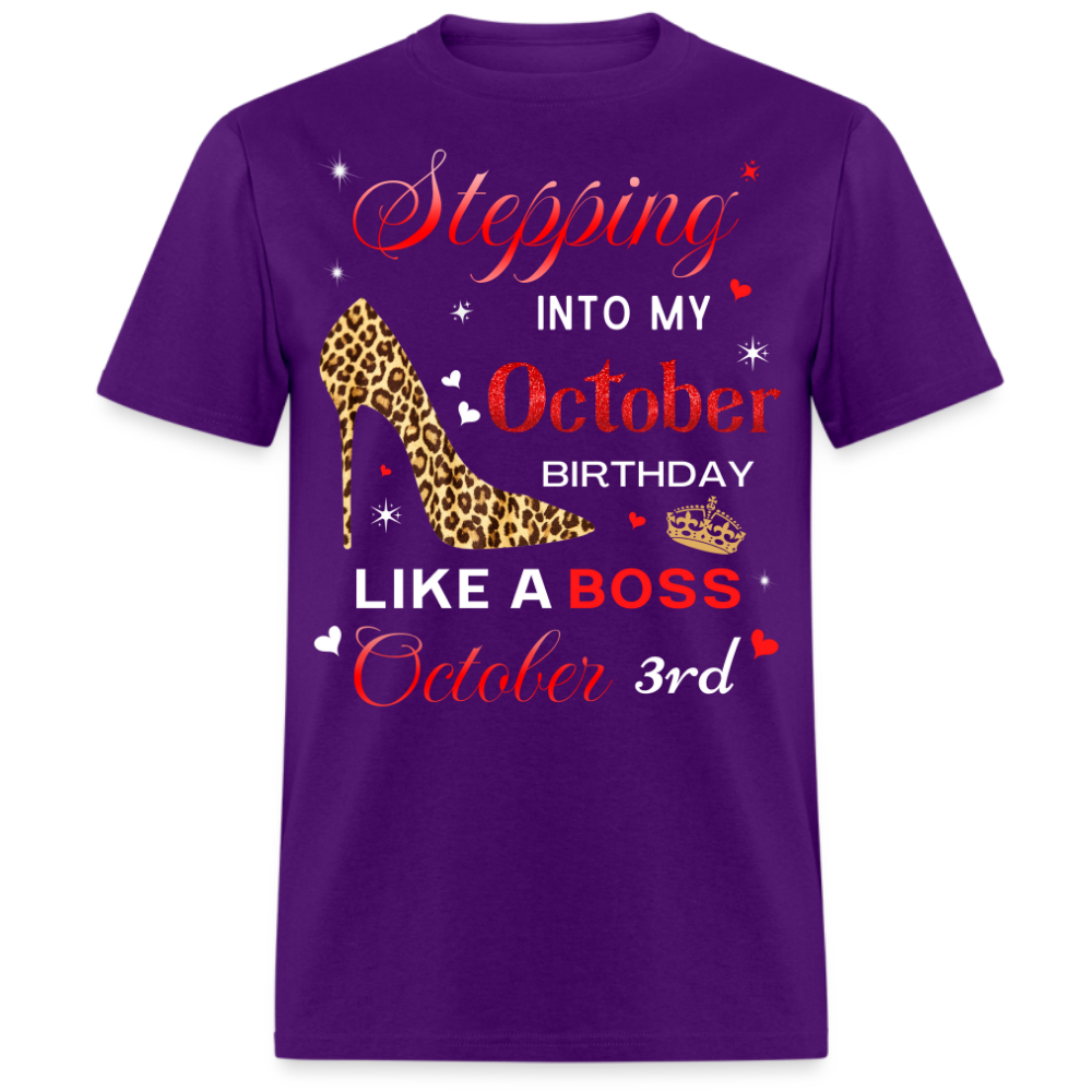 BIRTHDAY BOSS OCTOBER 3RD