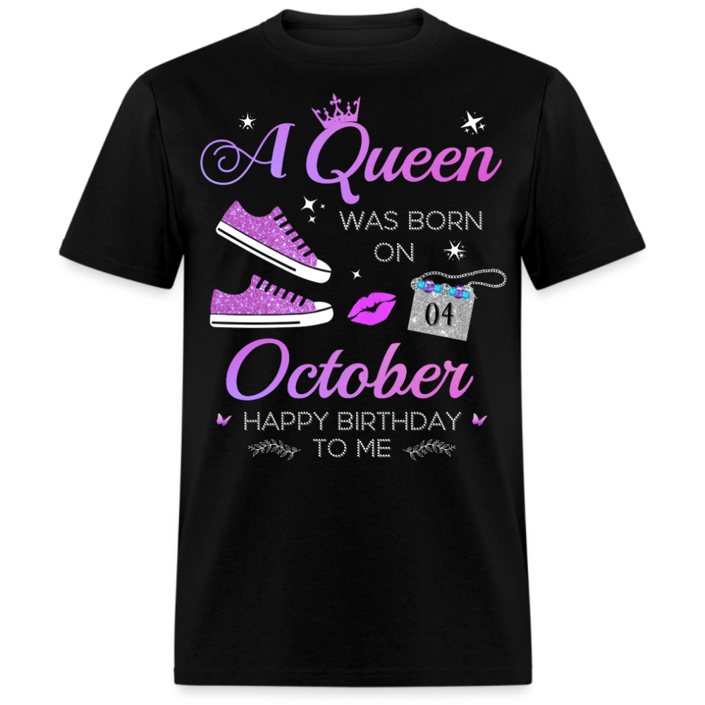 04 OCTOBER QUEEN UNISEX SHIRT