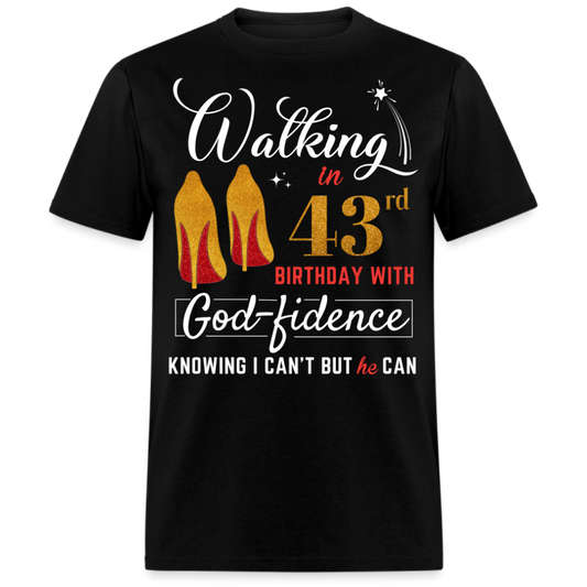 WALKING 43 GODFIDENCE UNISEX SHIRT
