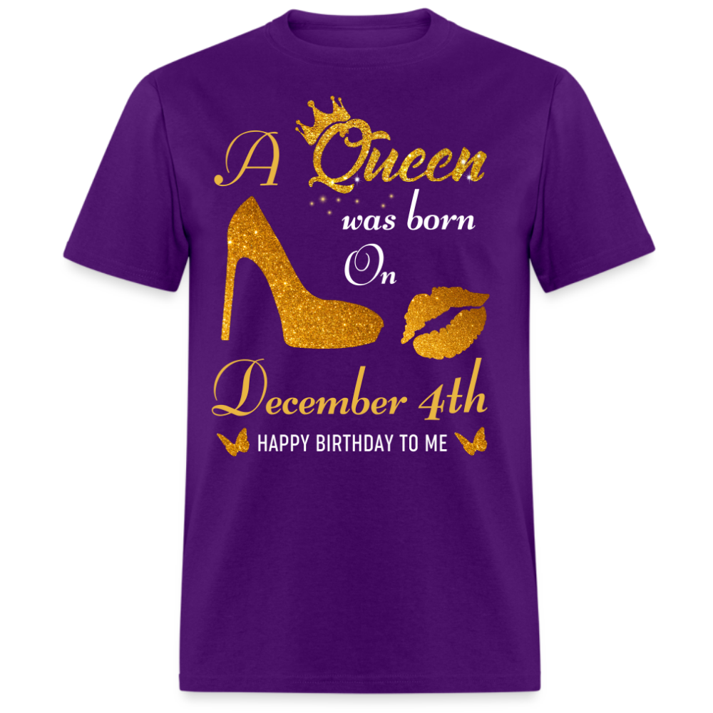 QUEEN 4TH DECEMBER UNISEX SHIRT