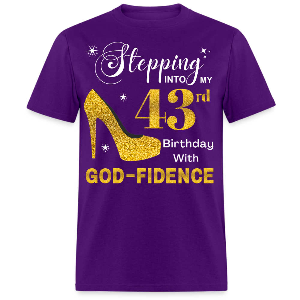 STEP 43 GODFIDENCE UNISEX SHIRT