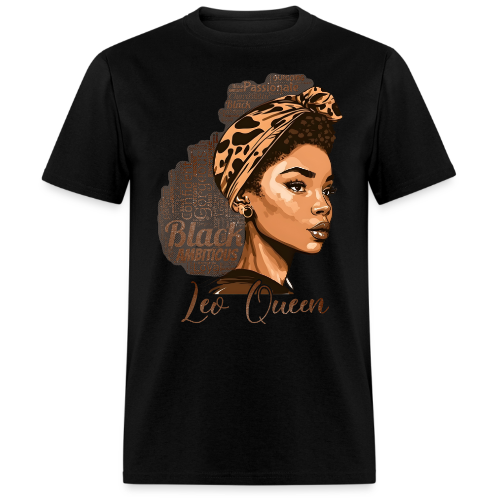 BLACK LEO QUEEN UNISEX SHIRT