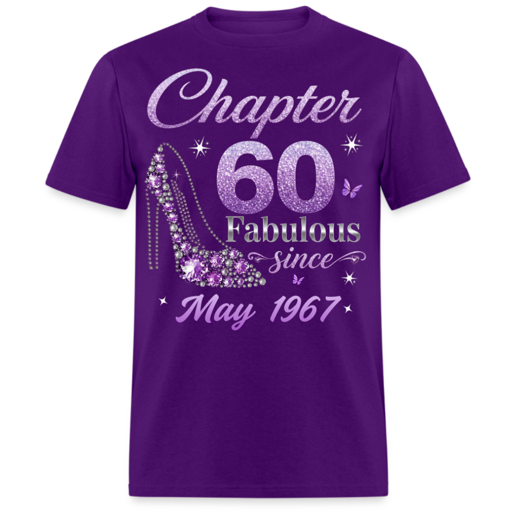 CHAPTER 60 FAB SINCE MAY 1967 UNISEX SHIRT