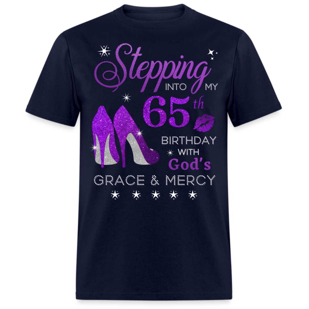 65TH BIRTHDAY WITH GOD'S GRACE & MERCY UNISEX SHIRT