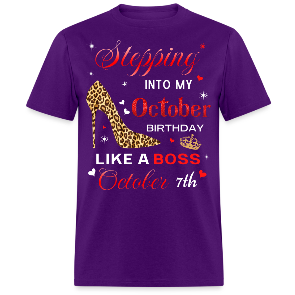 BIRTHDAY BOSS OCTOBER 7TH