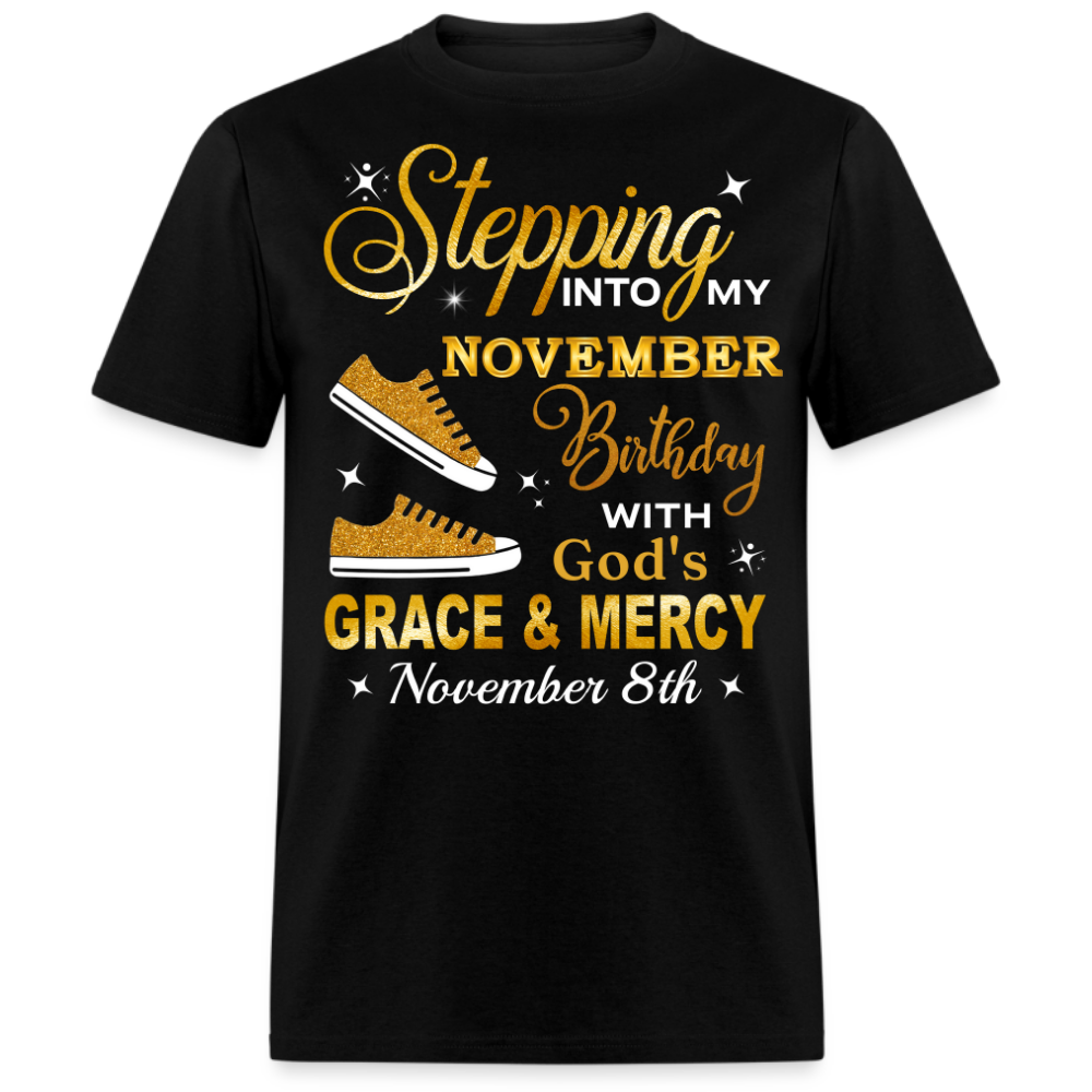 8TH NOVEMBER GOD'S GRACE UNISEX SHIRT
