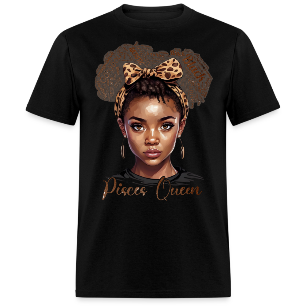 BLACK PISCES QUEEN UNISEX SHIRT