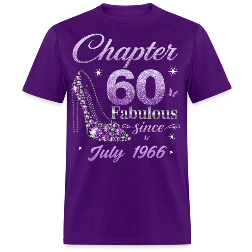 CHAPTER 60 FAB SINCE JULY 1966 UNISEX SHIRT