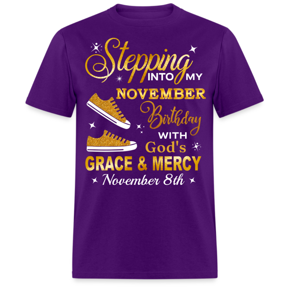 8TH NOVEMBER GOD'S GRACE UNISEX SHIRT
