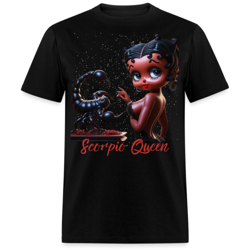 SCORPIO QUEEN SUNSIGN UNISEX SHIRT