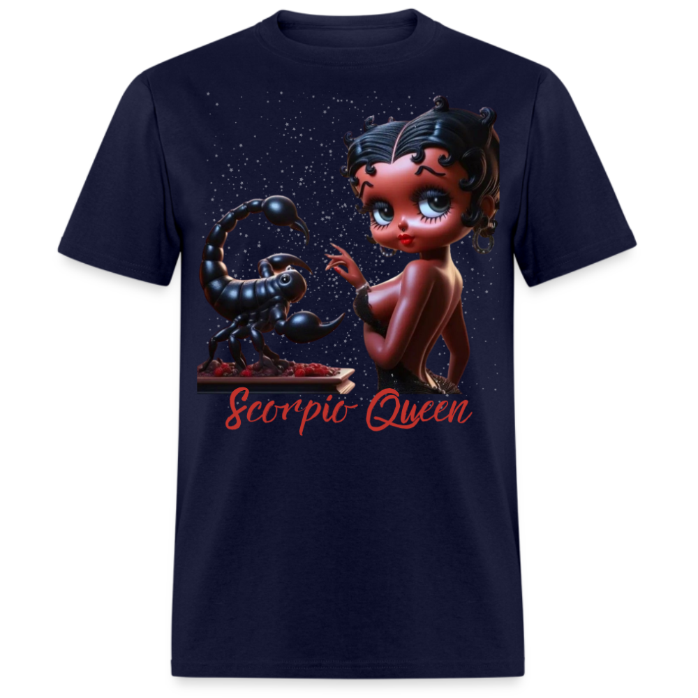 SCORPIO QUEEN SUNSIGN UNISEX SHIRT