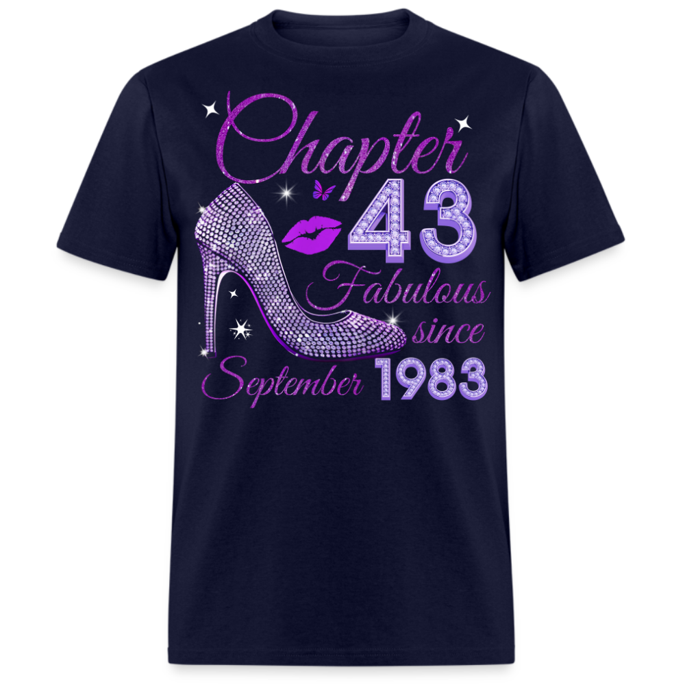 CHAPTER 43 FABULOUS SINCE SEPTEMBER 1983 UNISEX SHIRT