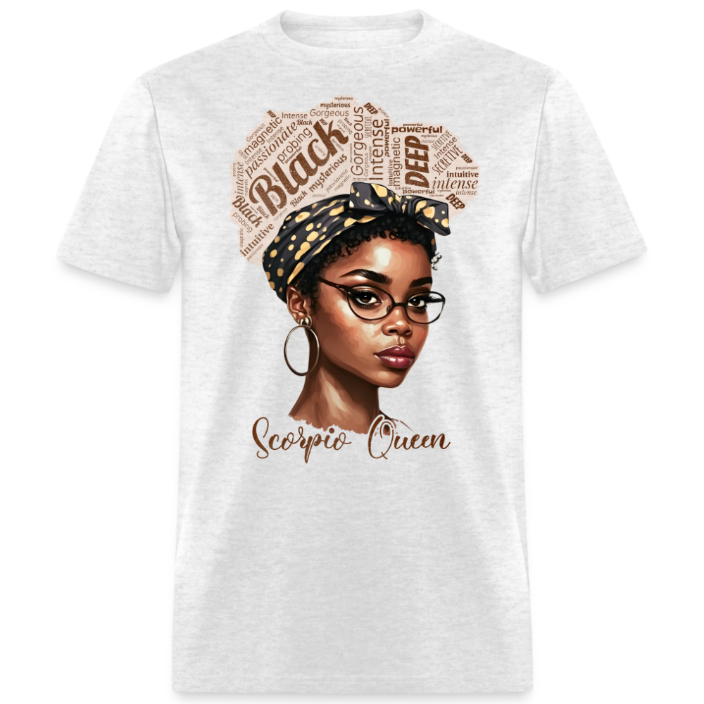 BLACK SCORPIO QUEEN UNISEX SHIRT