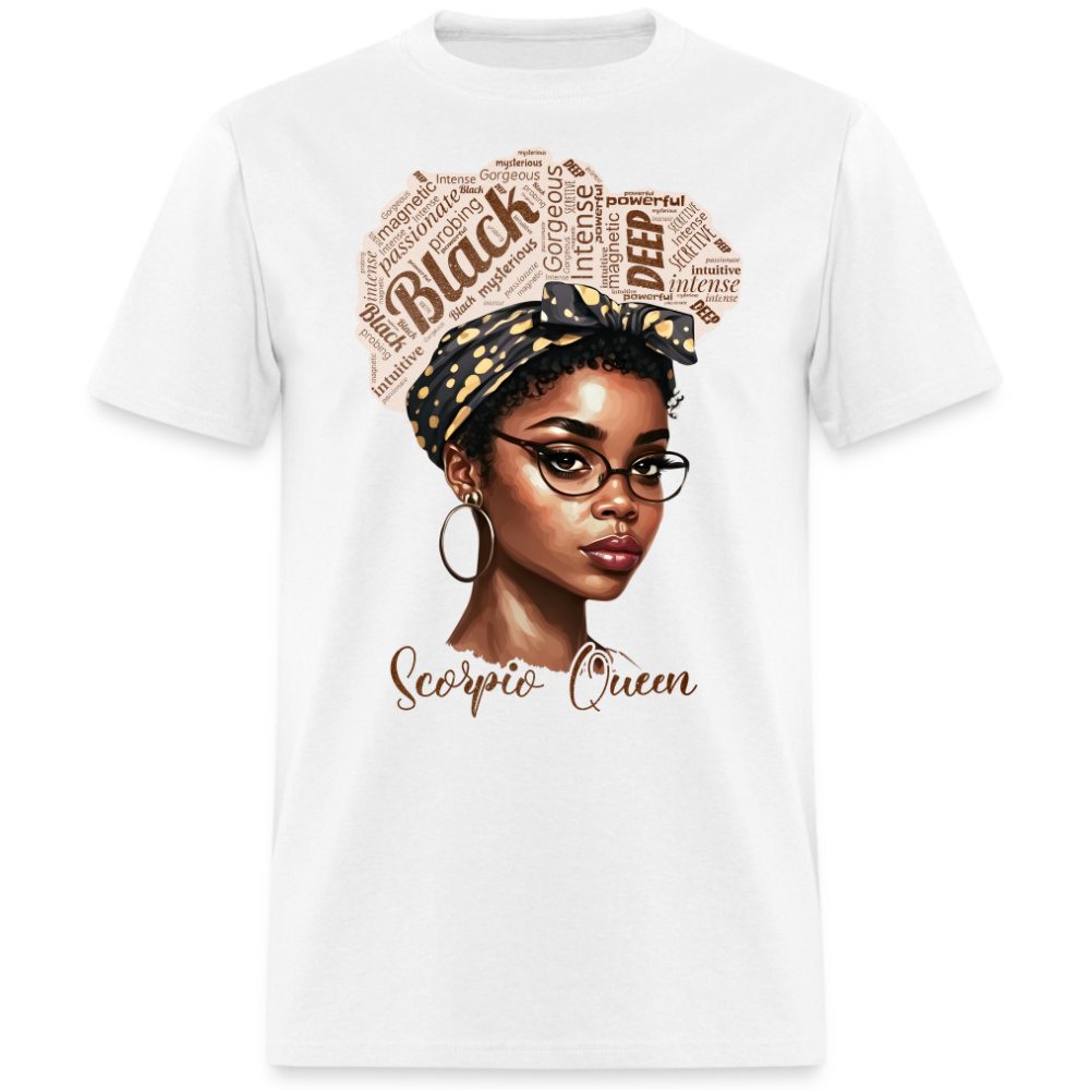 BLACK SCORPIO QUEEN UNISEX SHIRT