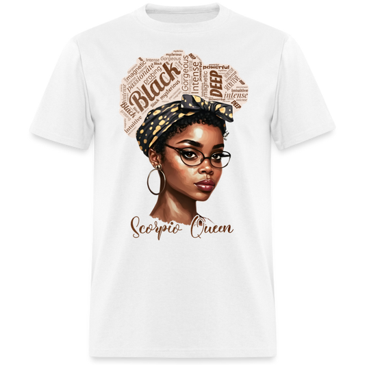 BLACK SCORPIO QUEEN UNISEX SHIRT