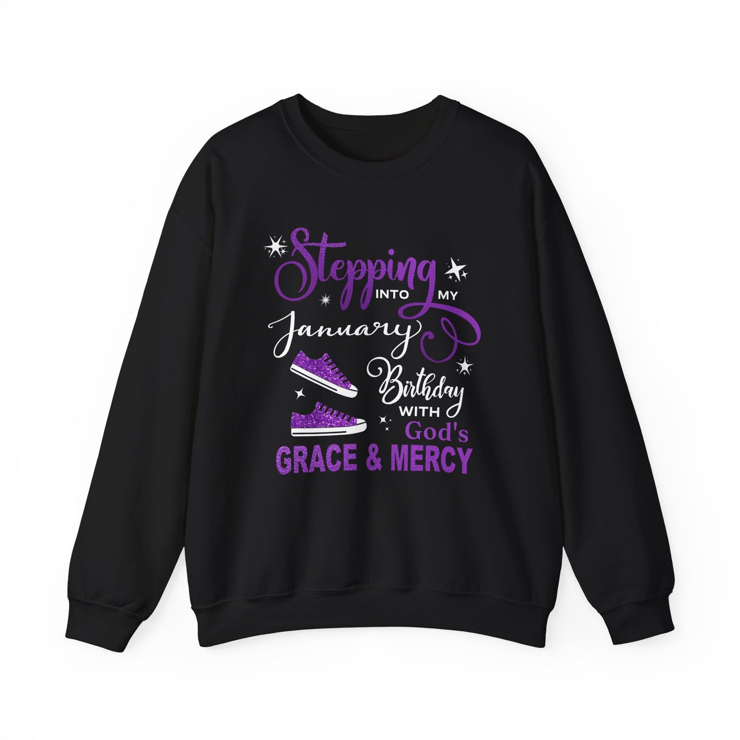 JANUARY GRACE & MERCY HEAVY BLEND UNISEX SWEATSHIRT