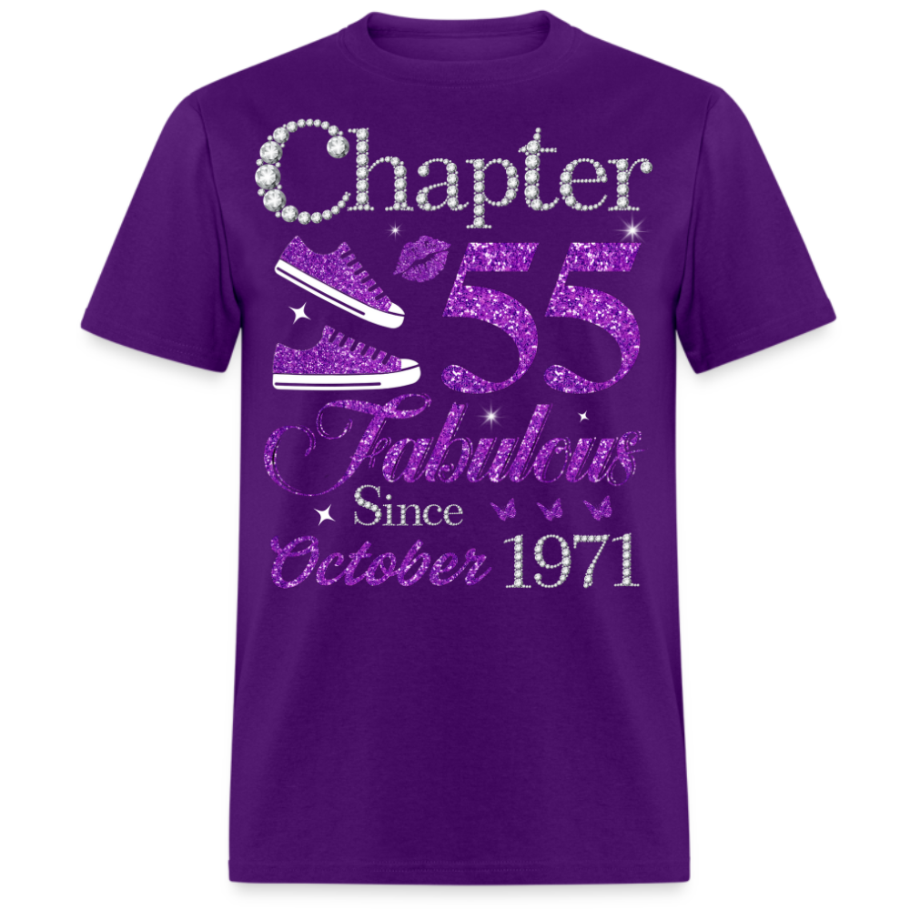 CHAPTER 55 FABULOUS SINCE OCTOBER 1971 UNISEX SHIRT