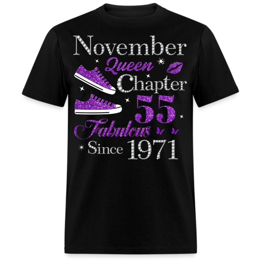 NOVEMBER QUEEN CHAPTER 55 FAB SINCE 1971 UNISEX SHIRT