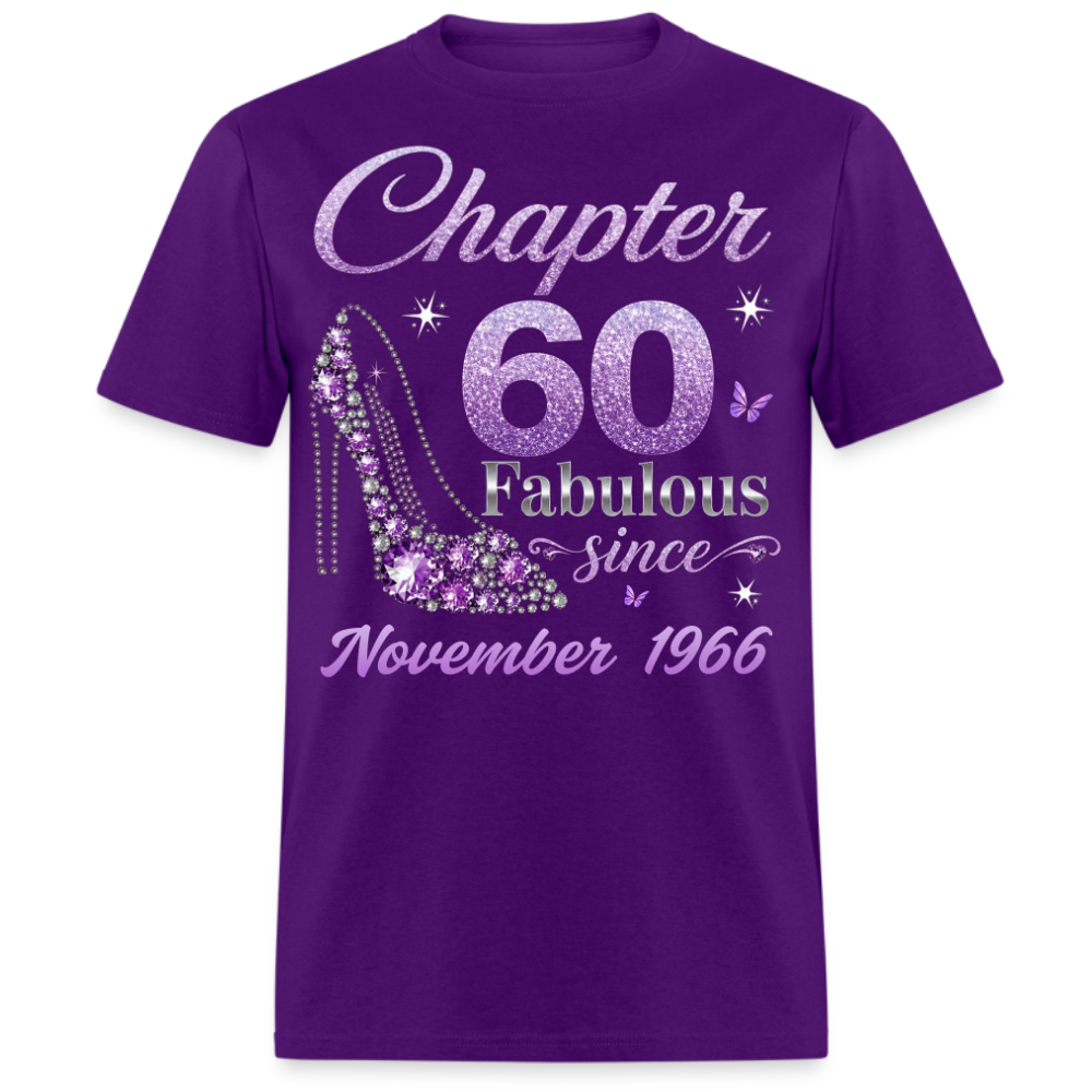 CHAPTER 60 FAB SINCE NOVEMBER 1966 UNISEX SHIRT