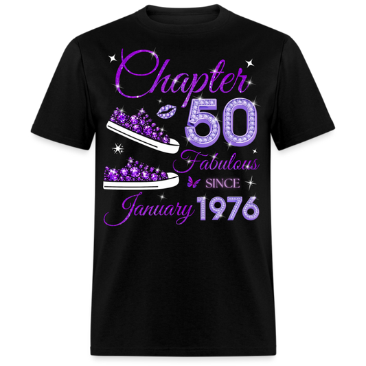 CHAPTER 50 FAB SINCE JANUARY 1976 (SNEAKER) UNISEX SHIRT