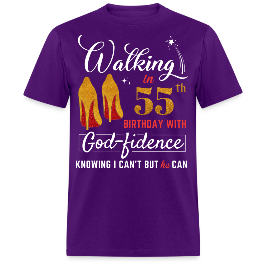 WALKING 55 GODFIDENCE UNISEX SHIRT
