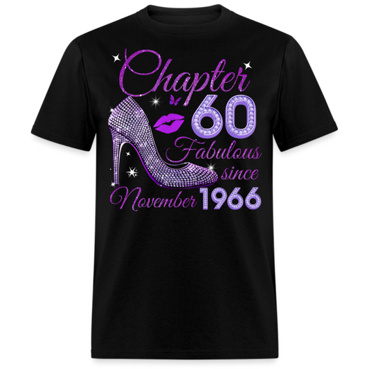 CHAPTER 60 FABULOUS SINCE NOVEMBER 1966 UNISEX SHIRT