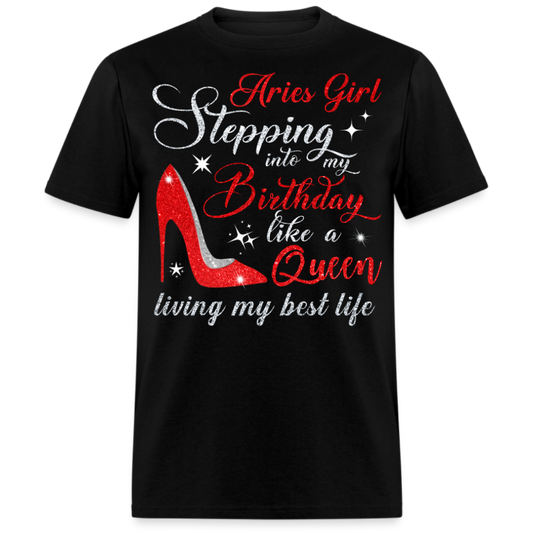 ARIES BIRTHDAY GIRL UNISEX SHIRT