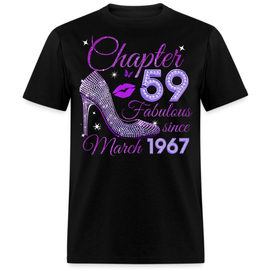 CHAPTER 59 FABULOUS SINCE MARCH 1967 UNISEX SHIRT