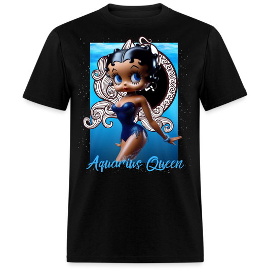 AQUARIUS QUEEN SUNSIGN UNISEX SHIRT