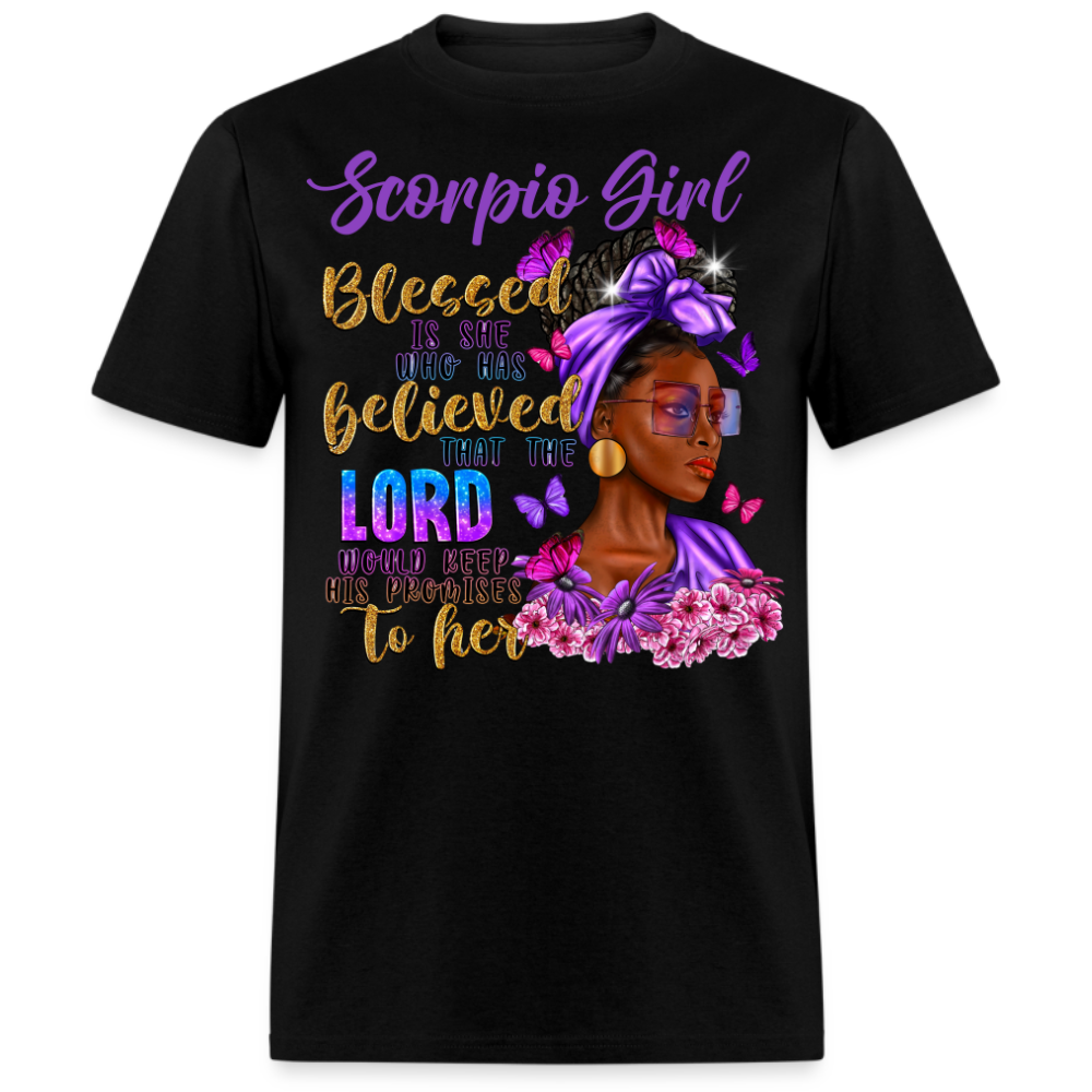 SCORPIO GIRL BLESSED UNISEX SHIRT